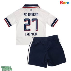 Bayern Munich Konrad Laimer #27 Replika Babytøj Udebanesæt Børn 2026-27 Kortærmet (+ Korte bukser)